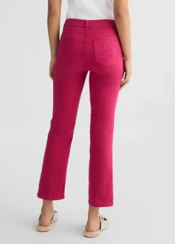 Liu Jo Pantalón tobillero de talle alto-Mujer Pantalones