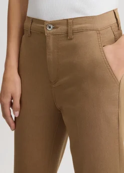 Liu Jo Pantalón tobillero de talle alto-Mujer Pantalones