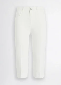 Liu Jo Pantalón vaquero Capri-Mujer Pantalones