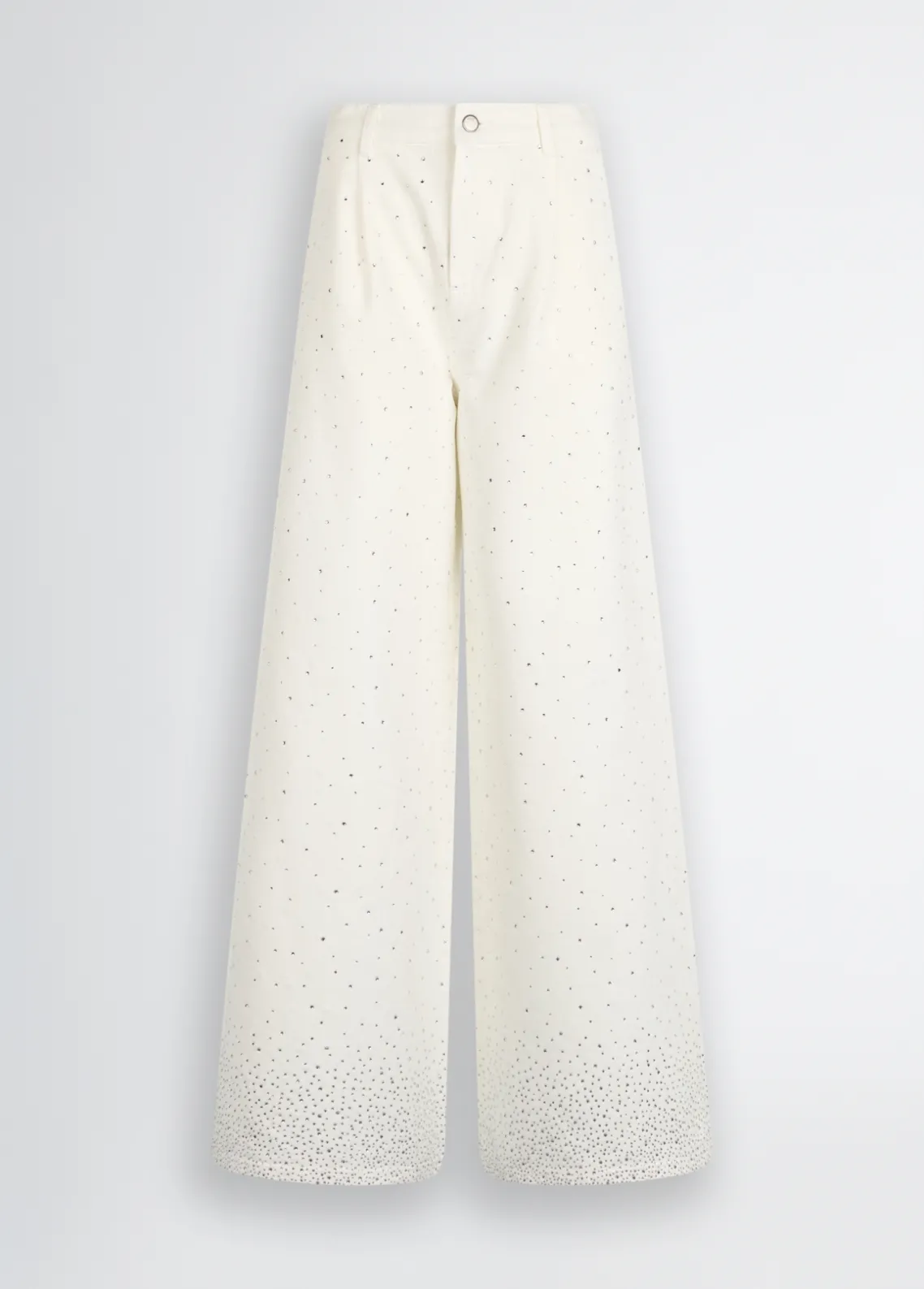 Liu Jo Pantalones acampanados con strass-Mujer Pantalones