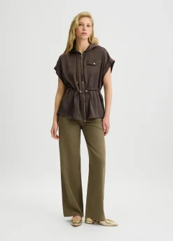 Liu Jo Pantalones anchos-Mujer Pantalones