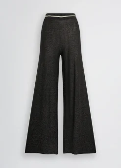 Liu Jo Pantalones anchos de Lurex®-Mujer Ropa Deportiva|Pantalones