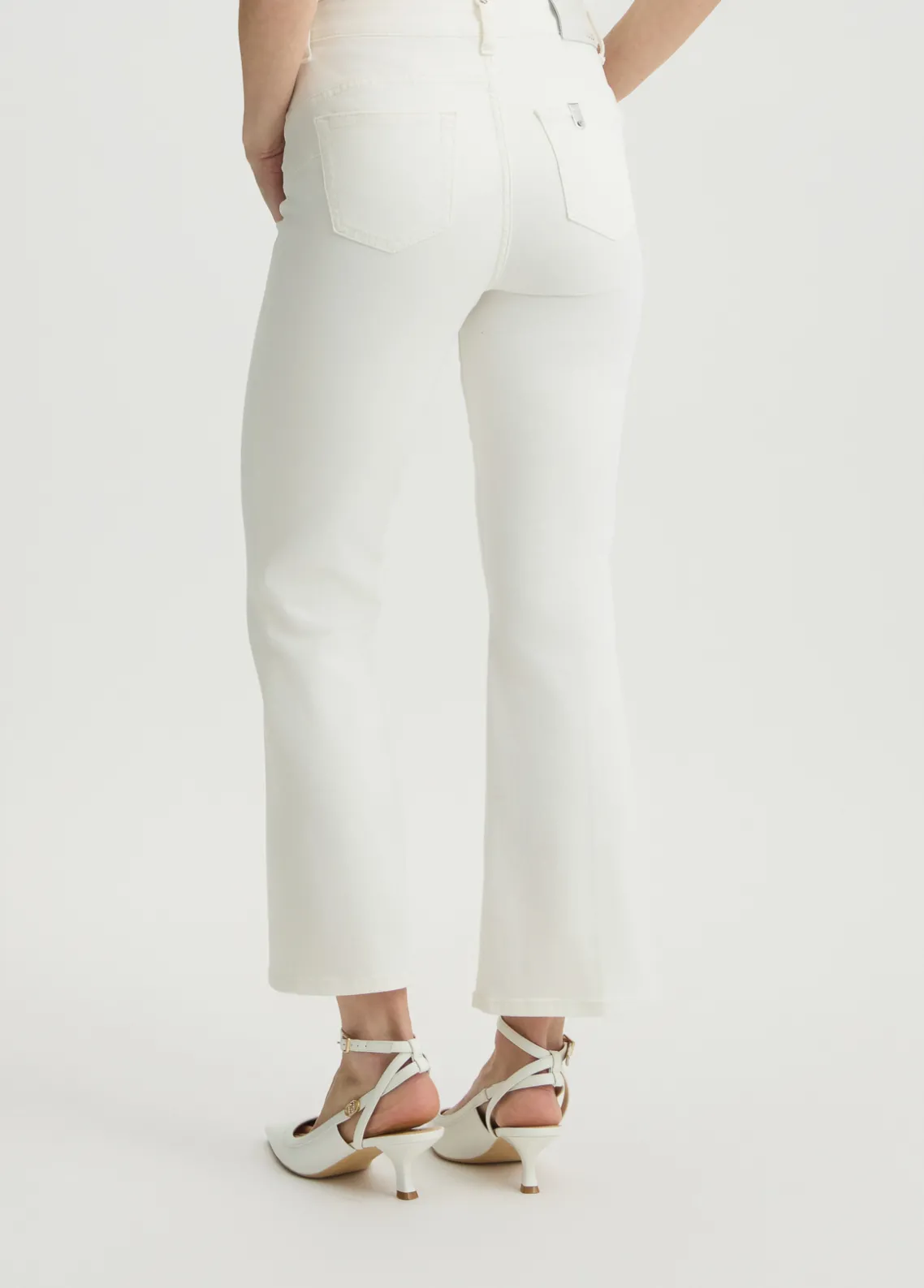 Liu Jo Pantalones bootcut de cintura alta-Mujer Pantalones