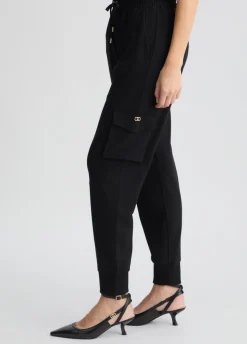 Liu Jo Pantalones cargo de jersey-Mujer Ropa Deportiva|Pantalones