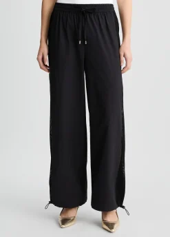 Liu Jo Pantalones con inserto de malla-Mujer Ropa Deportiva|Pantalones