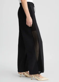 Liu Jo Pantalones con inserto de malla-Mujer Ropa Deportiva|Pantalones