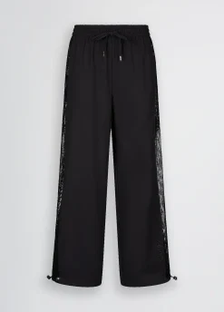 Liu Jo Pantalones con inserto de malla-Mujer Ropa Deportiva|Pantalones