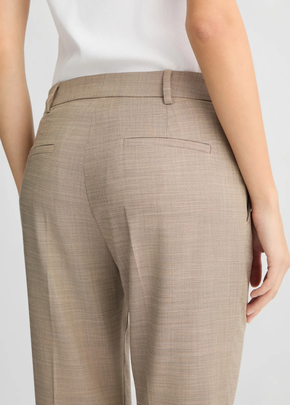 Liu Jo Pantalones de cintura alta-Mujer Pantalones|Tailleur