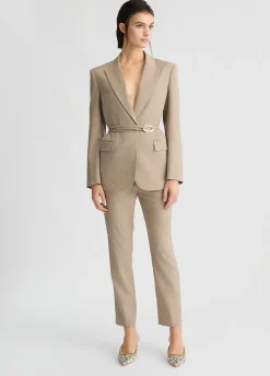 Liu Jo Pantalones de cintura alta-Mujer Pantalones|Tailleur