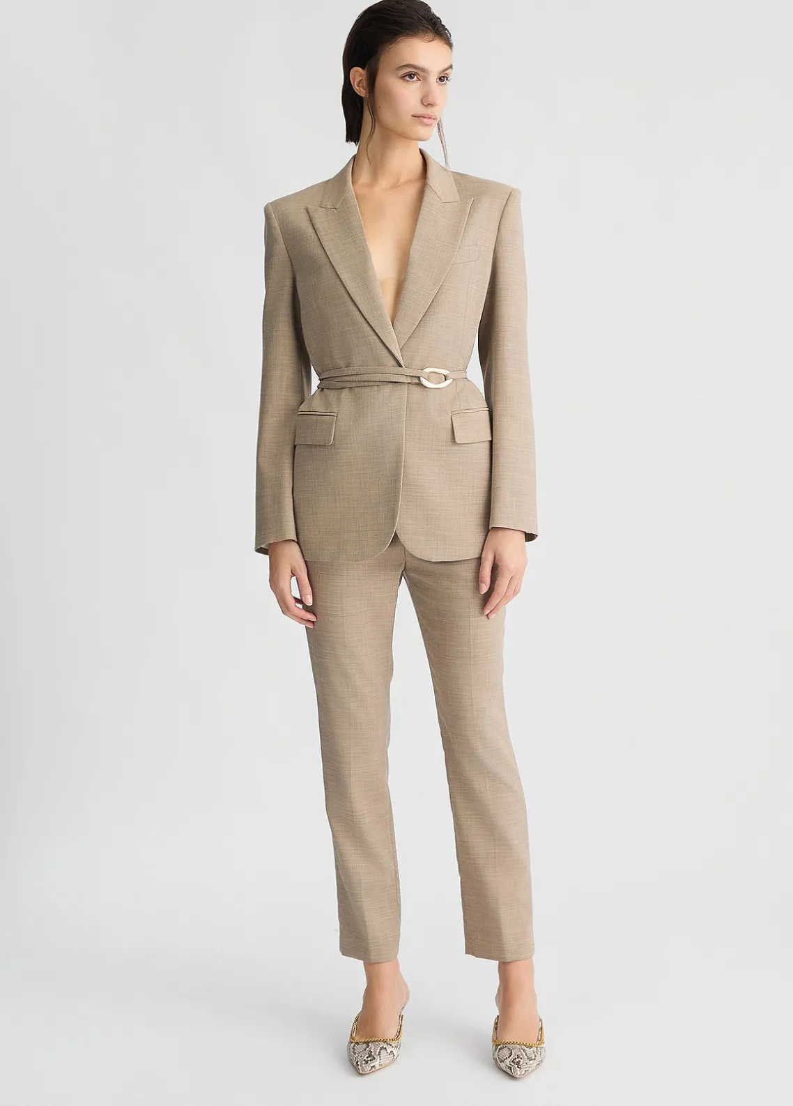 Liu Jo Pantalones de cintura alta-Mujer Pantalones|Tailleur