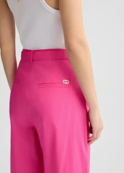 Liu Jo Pantalones de popelina-Mujer Pantalones