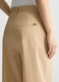 Liu Jo Pantalones de popelina-Mujer Pantalones