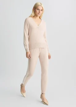 Liu Jo Pantalones de punto-Mujer Ropa Deportiva|Pantalones