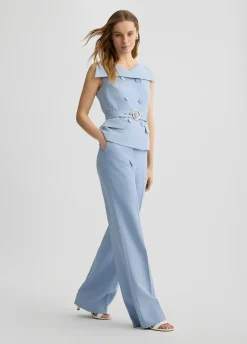 Liu Jo Pantalones Palazzo-Mujer Pantalones|Tailleur