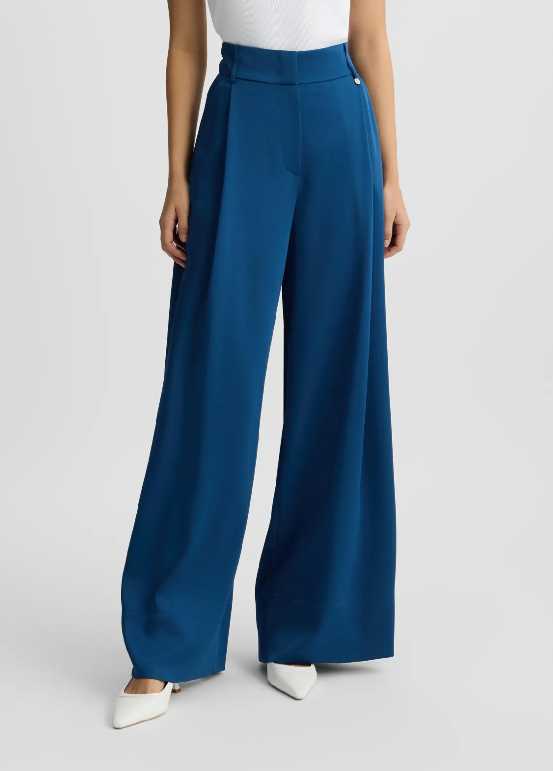 Liu Jo Pantalones palazzo-Mujer Pantalones|Tailleur