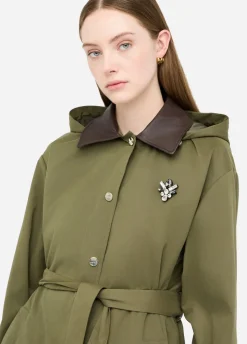 Liu Jo Parka con capucha-Mujer Abrigos Y Chalecos