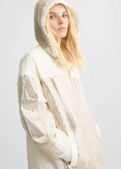 Liu Jo Parka con lentejuelas-Mujer Abrigos Y Chalecos|Ropa Deportiva