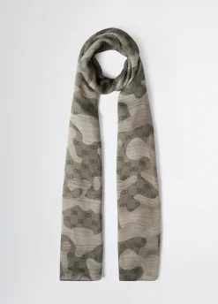 Liu Jo Pashmina camuflaje-Hombre Bufandas Y Gorros