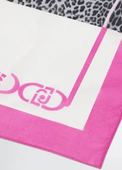 Liu Jo Pañuelo con estampado animal-Mujer Bufandas Y Pañuelos