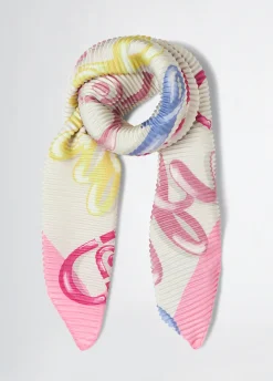 Liu Jo Pañuelo con logotipo-Mujer Bufandas Y Pañuelos