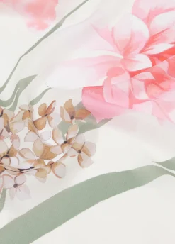Liu Jo Pañuelo floral-Mujer Bufandas Y Pañuelos