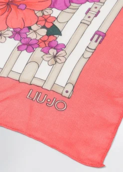 Liu Jo Pañuelo Floral-Mujer Bufandas Y Pañuelos