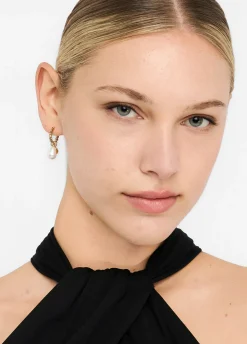 Liu Jo Pendientes con perlas-Mujer Joyas