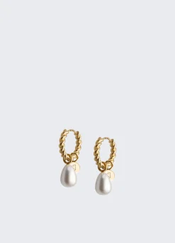 Liu Jo Pendientes con perlas-Mujer Joyas