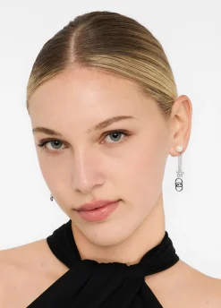 Liu Jo Pendientes con perlas sintéticas-Mujer Joyas