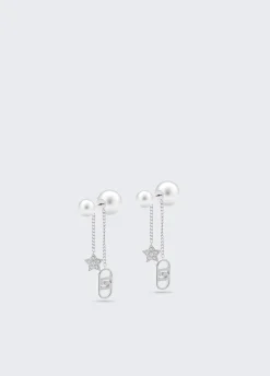 Liu Jo Pendientes con perlas sintéticas-Mujer Joyas