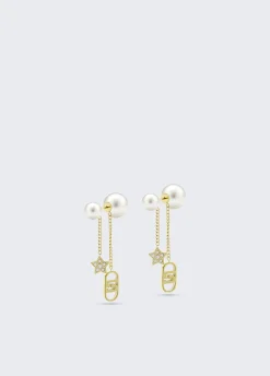 Liu Jo Pendientes con perlas sintéticas-Mujer Joyas