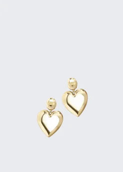 Liu Jo Pendientes en forma de corazón-Mujer Joyas