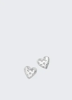 Liu Jo Pendientes en forma de corazón-Mujer Joyas