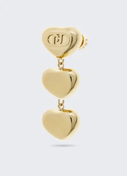 Liu Jo Pendientes largos con corazón-Mujer Joyas