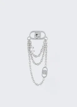 Liu Jo Pendientes largos con logotipo-Mujer Joyas