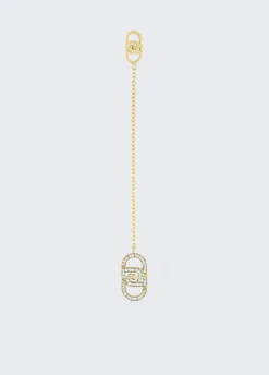 Liu Jo Pendientes largos con logotipo-Mujer Joyas