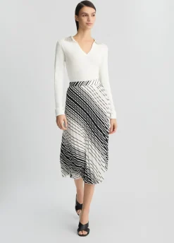 Liu Jo Polo blanco con bordados decorativos-Mujer Cárdigans Y Jerséis