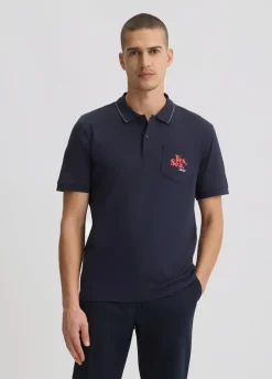 Liu Jo Polo con bolsillo-Hombre Polos Y Camisetas
