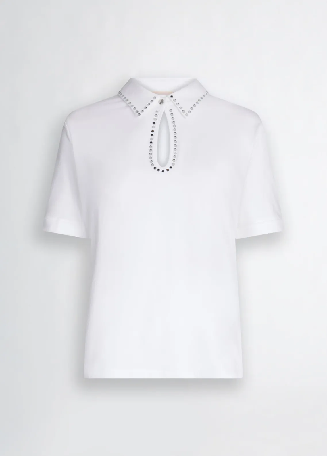 Liu Jo Polo con strass-Mujer Camisetas Y Tops