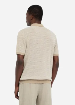 Liu Jo Polo de algodón y seda-Hombre Jerséis Y Sudaderas