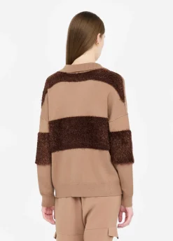 Liu Jo Polo de lana a rayas-Mujer Cárdigans Y Jerséis