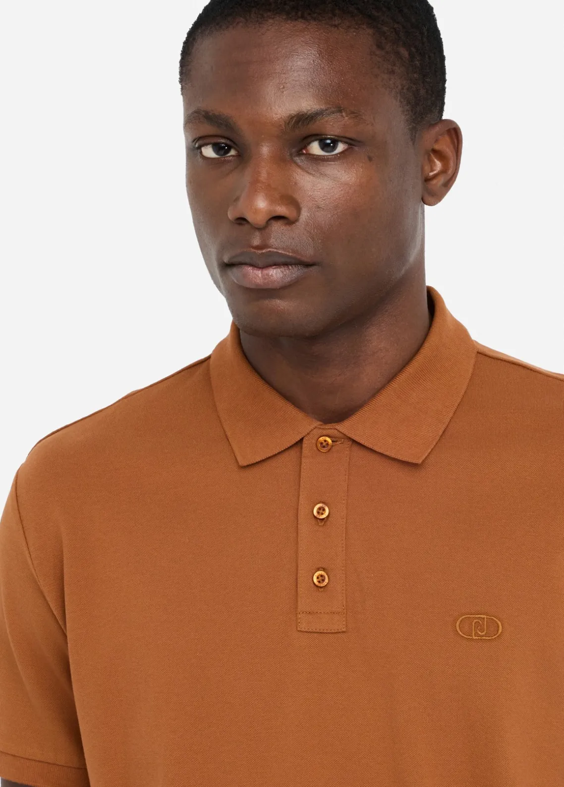Liu Jo Polo de piqué de algodón-Hombre Polos Y Camisetas
