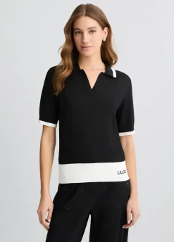 Liu Jo Polo de punto-Mujer Ropa Deportiva|Cárdigans Y Jerséis