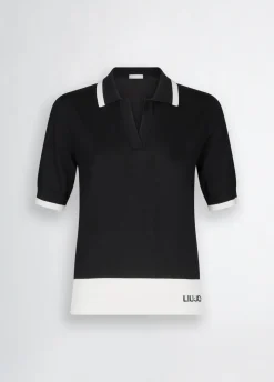 Liu Jo Polo de punto-Mujer Ropa Deportiva|Cárdigans Y Jerséis