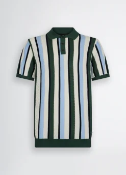 Liu Jo Polo de punto a rayas-Hombre Jerséis Y Sudaderas