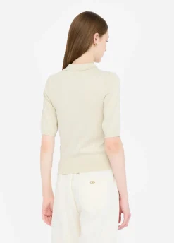 Liu Jo Polo de punto con lurex®-Mujer Cárdigans Y Jerséis