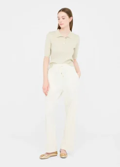 Liu Jo Polo de punto con lurex®-Mujer Cárdigans Y Jerséis