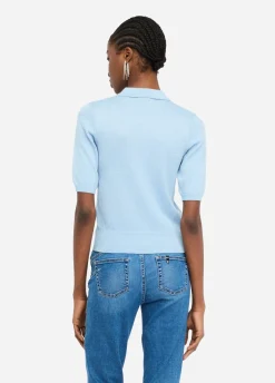 Liu Jo Polo de punto con lurex®-Mujer Cárdigans Y Jerséis