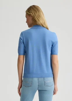 Liu Jo Polo de punto con strass-Mujer Cárdigans Y Jerséis