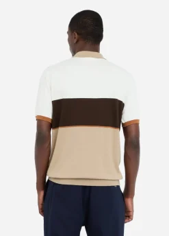 Liu Jo Polo de punto de algodón y seda-Hombre Jerséis Y Sudaderas